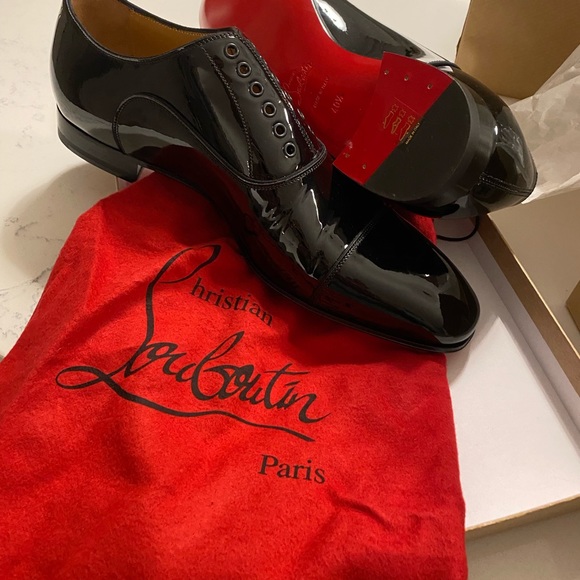 CHRISTIAN LOUBOUTIN GREGGO FLAT DRESS SHOES - Picture 4 of 8